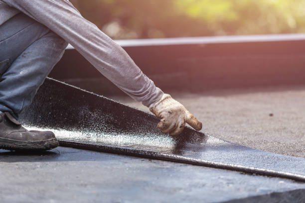 Professional Emergency Waterproofing technician working in Reedsville, WI